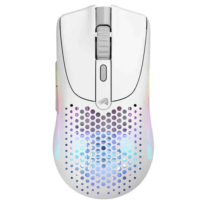 Glorious Model O2 Mini Wireless Gaming Mouse - Matte White - Tashqila Glorious Model O2 Mini Wireless Gaming Mouse - Matte White - Tashqila